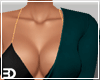 Teal Belted Club Dress