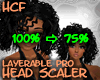 HCF HEAD Scaler 75% F
