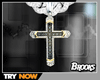 {B} Iced Out Cross