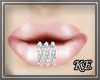 KE~ Diamond Lip Piercing