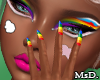 Mss. Rainbow Nails