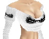 DnB sexy top white