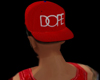 dope red&white cap