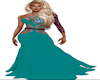 teal w/ purple