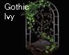 Gothic Ivy Wall Plaque