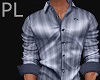 [PL] Silk Shirt Blue
