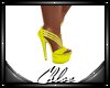 Mina Yellow Heels