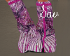 RockStar Boots-Fuschia