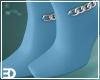 Blue Winter Boots