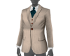 ~A EASTER SUIT TOP TEAL