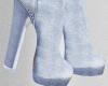 Sparkly Light Blue Boots