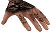 Badass Skull Tattoo Hand