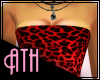 [ATH] Red Leopard Top