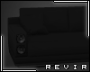 R║ Black Speaker Couch