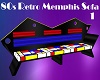 80s Retro Memphis Sofa 1