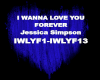 I wanna love you forever