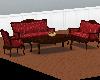 Victorian Sofas w/chair