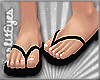 *Black Flip Flops Sandal