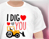 I Dig you T shirt-Boy-