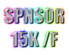 Sponsor 15K F