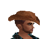 Brown Suede Cowboy Hat