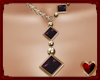 T♥ Plum Diamond Neck