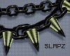 !!S Spike Choker Greeny