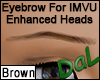 Eyebrows Enhanced Brown