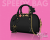 Black Speedy Bag