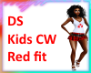 DS Kids Cw outfit red