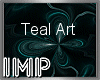 {IMP}Teal Wall Art 8