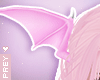 Pink Succubus Head Wings