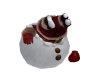 Santa Stuck in a Snowman