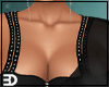 Black Ruffle Club Top