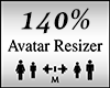 Avatar Scaler 140%