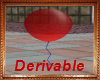 Red Balloon With String