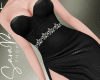 Black dress elegant