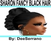 SHARON FANCY BLACK HAIR