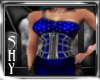 PF Chained Corset Blue