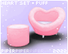 P| Heart Seat + Puff