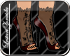 {LZ}Lace heels Cherry