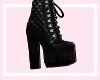 J♡ Leather Platforms