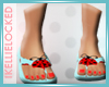 ~kids~ ladybug sandals