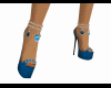 Blue heels juwels