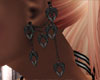 [J] Dark angel earrings