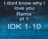 I dont know Remix