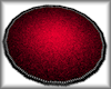 Red / Black Circle Rug