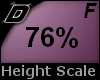 D► Scal Height *F* 76%