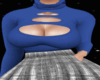 Plaid Blue Mabel