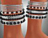 Silver Ankle Bracelets